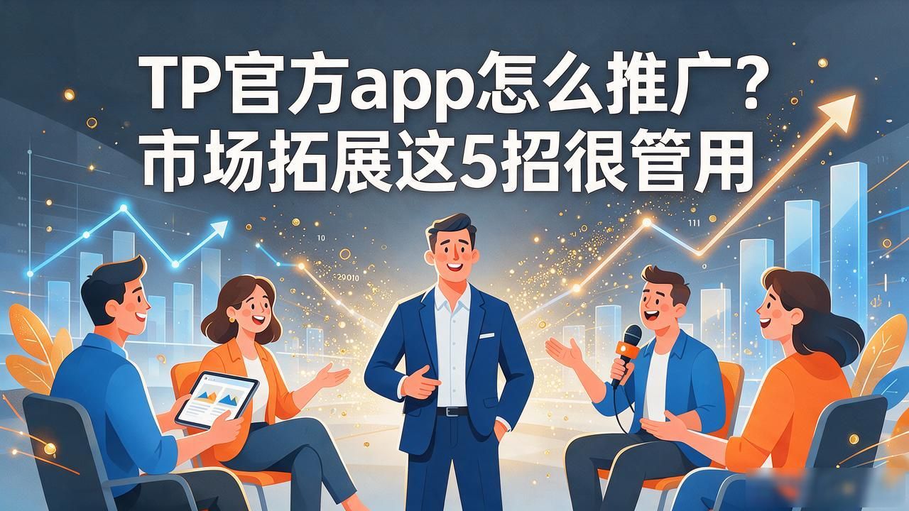 TP官方app怎么推广？市场拓展这5招很管用