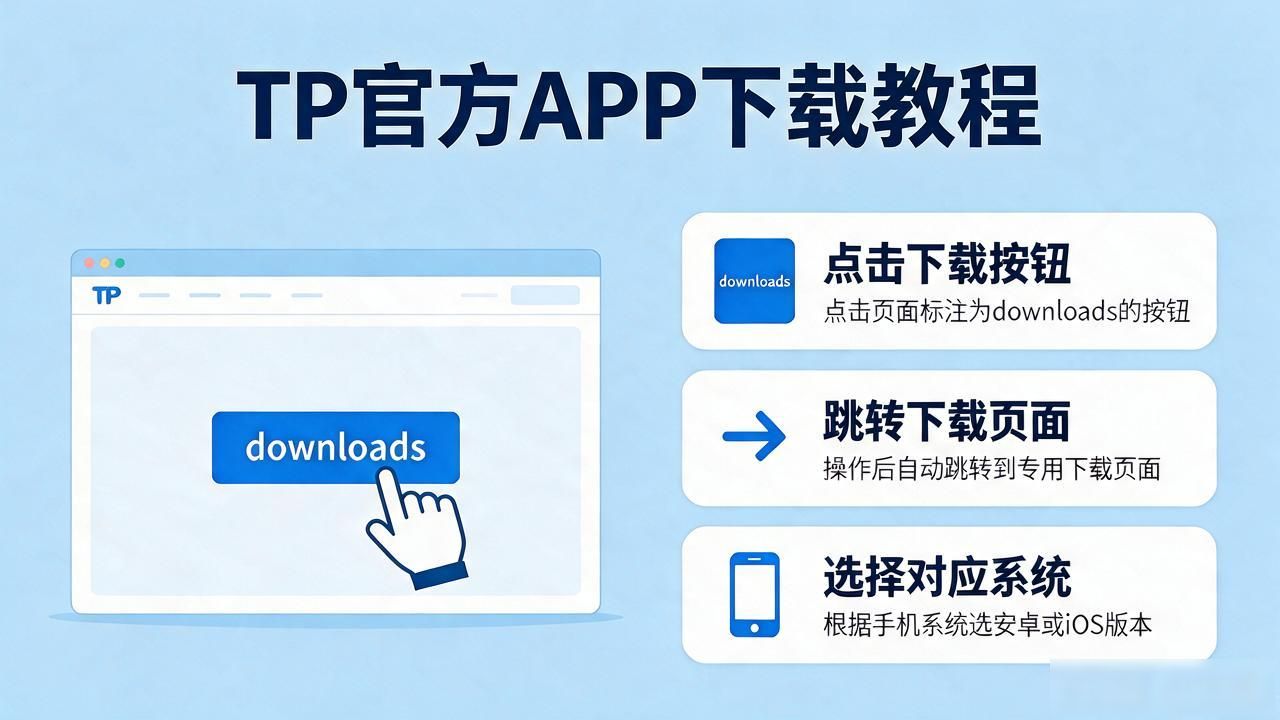 在手机上下载tp官方app的详细教程