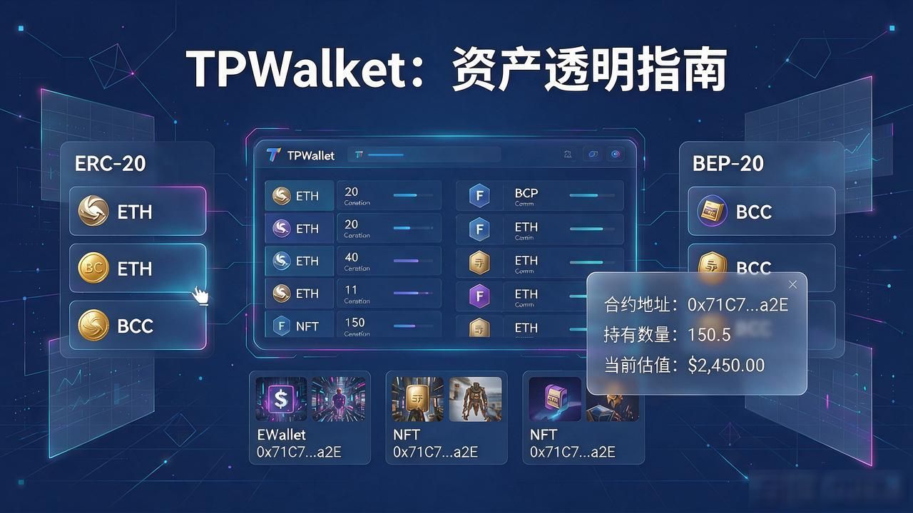 TPWallet资产透明指南：手把手教你查清楚每一笔资金