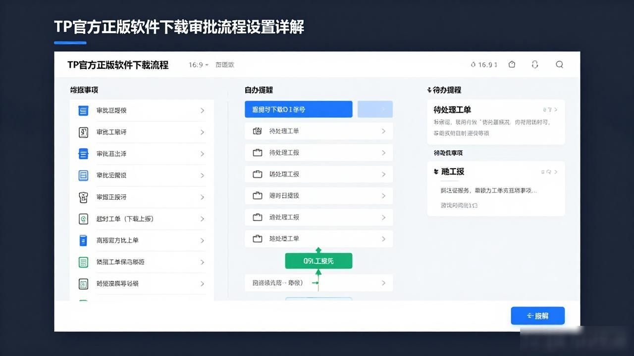 TP官方正版软件下载审批流程设置详解