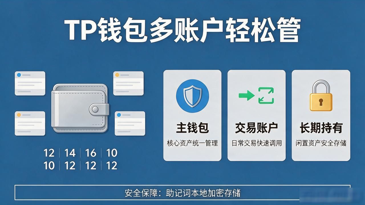 学会tp钱包多账户功能，资产管得井井有条