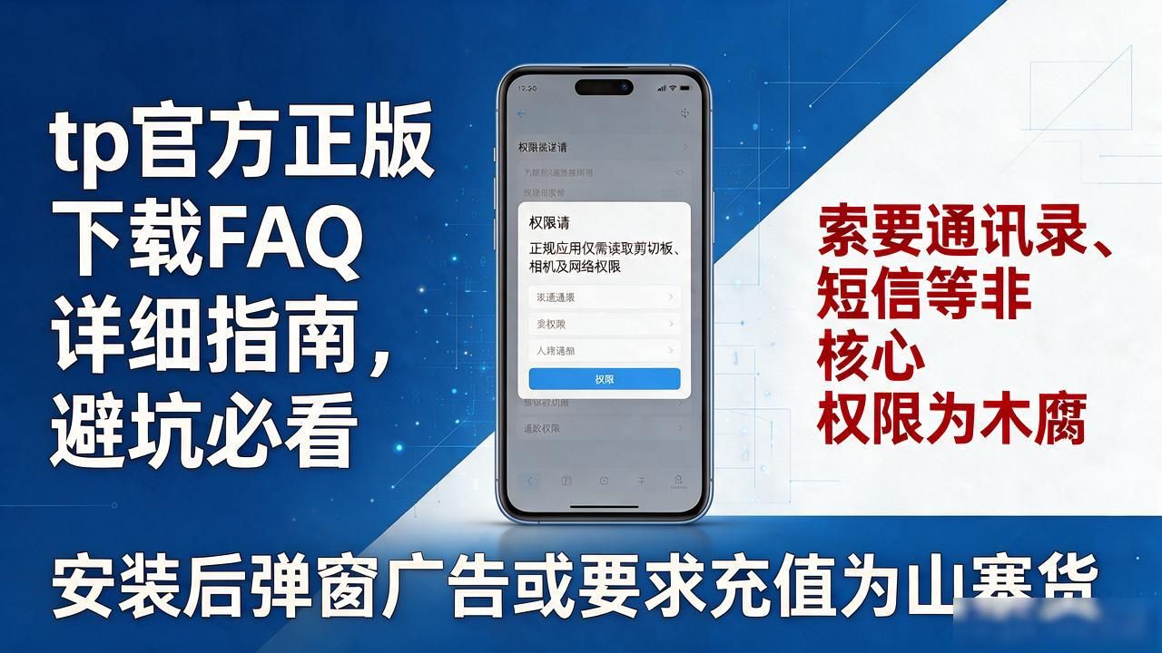 tp官方正版下载FAQ详细指南，避坑必看