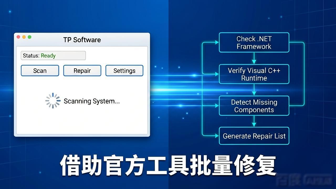 TP官方正版软件下载 运行环境检测全攻略