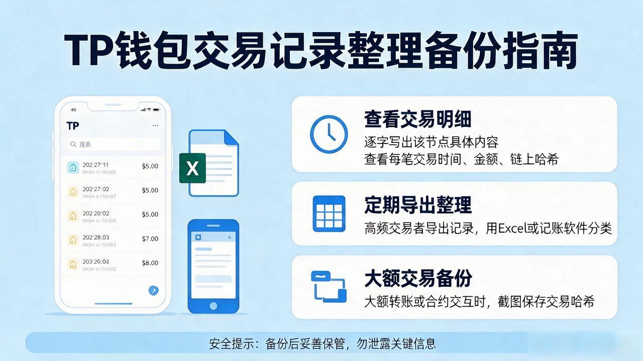 TP钱包交易记录整理与备份指南