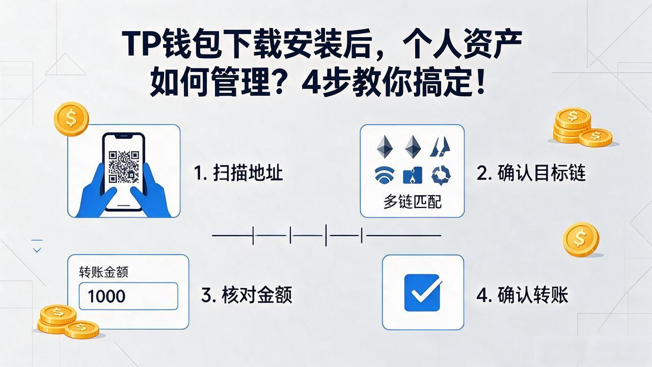 TP钱包下载安装后，个人资产如何管理？4步教你搞定