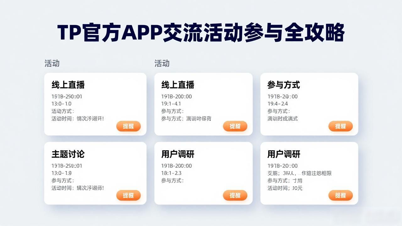 TP官方APP交流活动参与全攻略