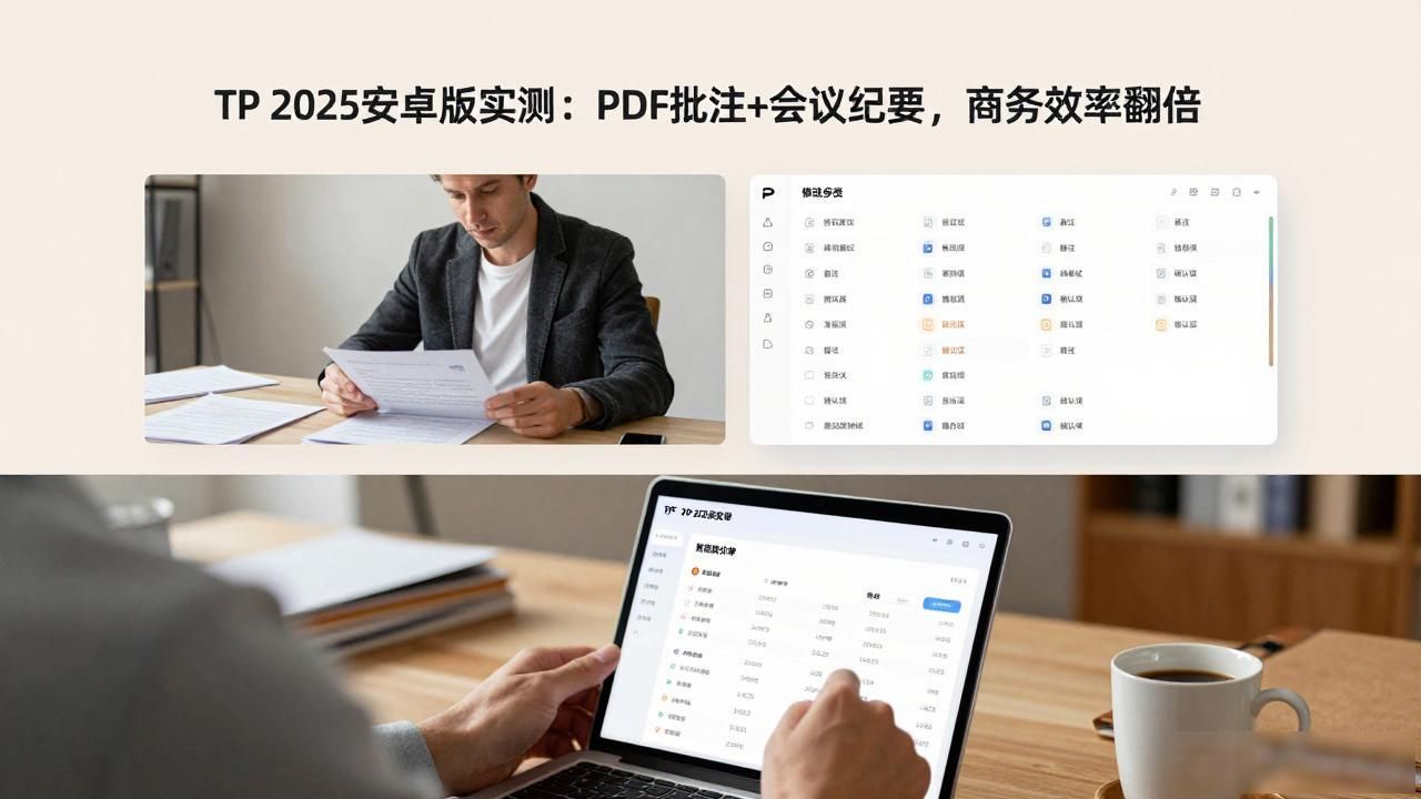 TP 2025安卓版实测：PDF批注+会议纪要，商务效率翻倍