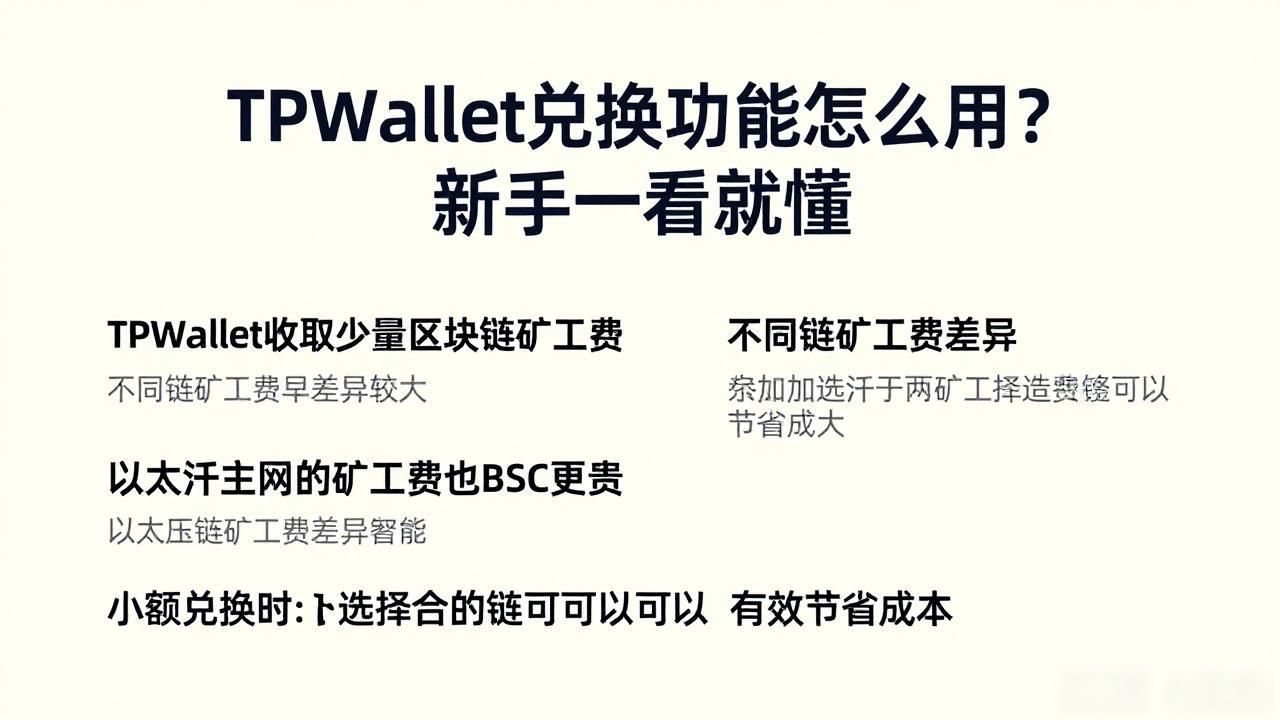TPWallet兑换功能怎么用？新手一看就懂