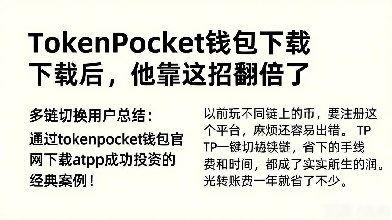 TokenPocket钱包下载后，他靠这招翻倍了