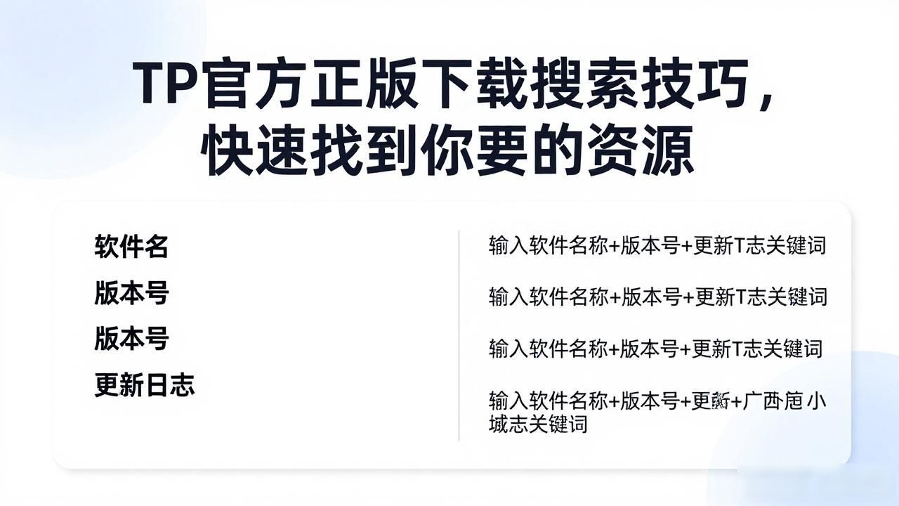 TP官方正版下载搜索技巧，快速找到你要的资源