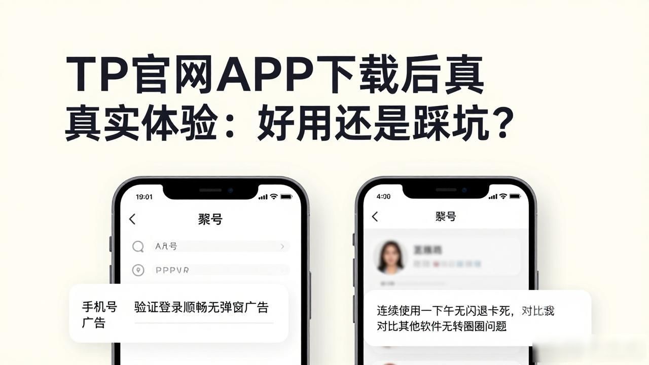 TP官网APP下载后真实体验：好用还是踩坑？