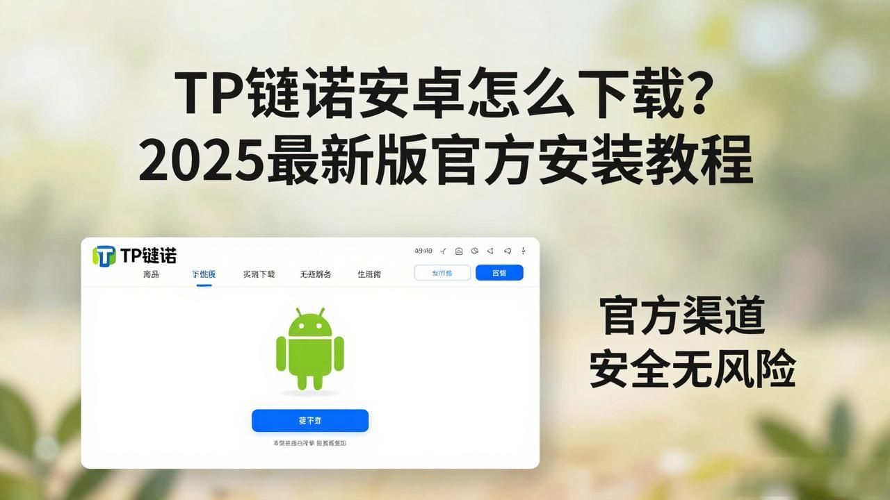 TP钱包安卓怎么下载？2025最新版官方安装教程