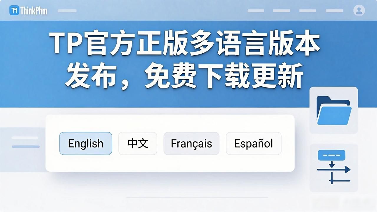 TP官方正版多语言版本发布，免费下载更新