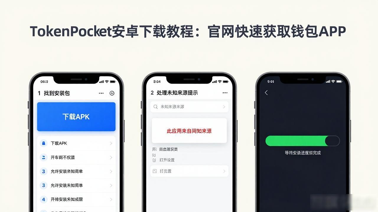 TokenPocket安卓下载教程：官网快速获取钱包APP