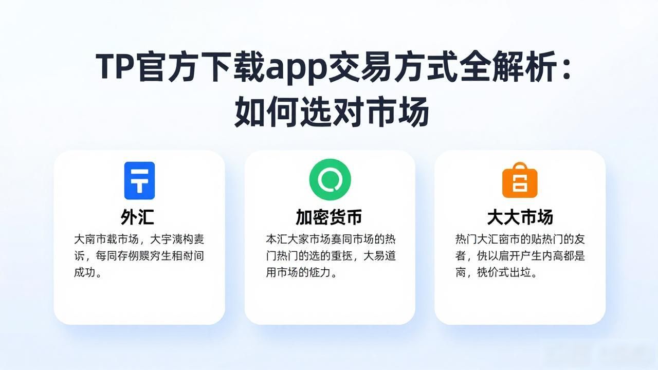 TP官方下载app交易方式全解析：如何选对市场