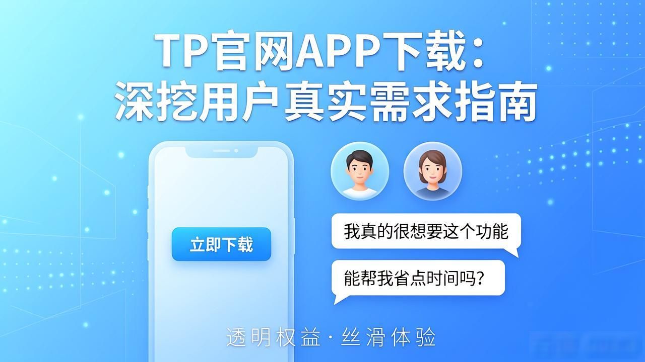 TP官网APP下载：深挖用户真实需求指南