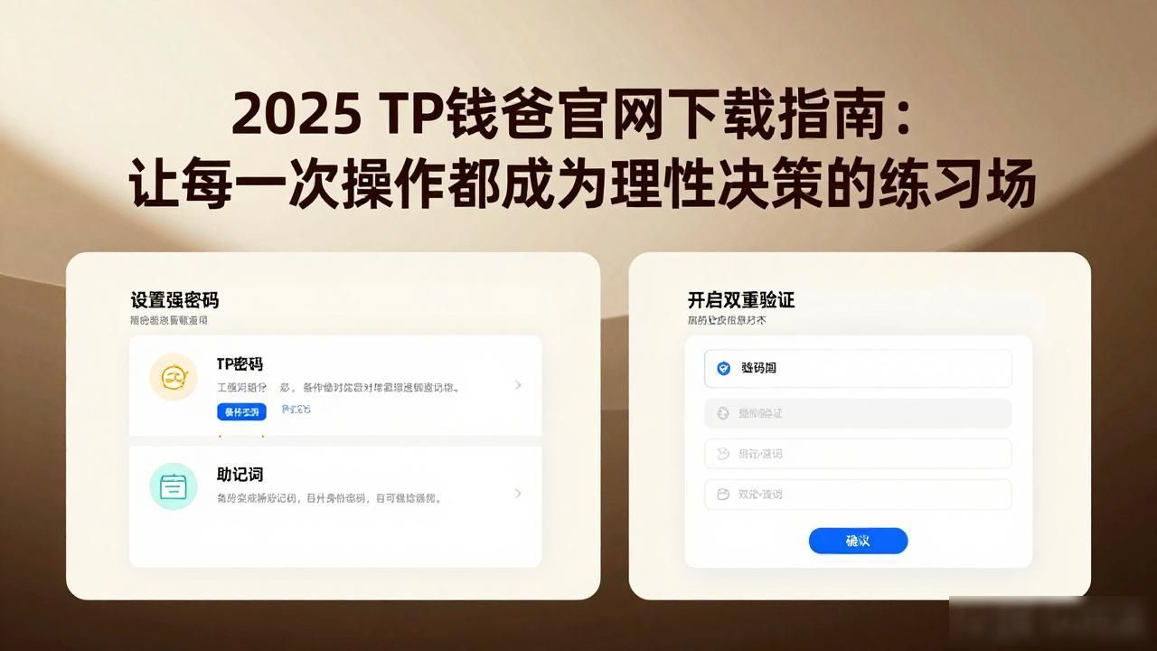 2025 TP钱包官网下载指南：让每一次操作都成为理性决策的练习场