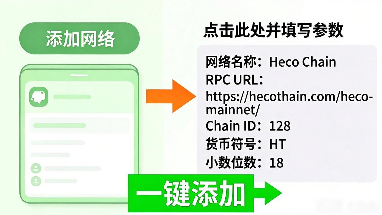 TP钱包一键添加HECO链，新手也能轻松上手