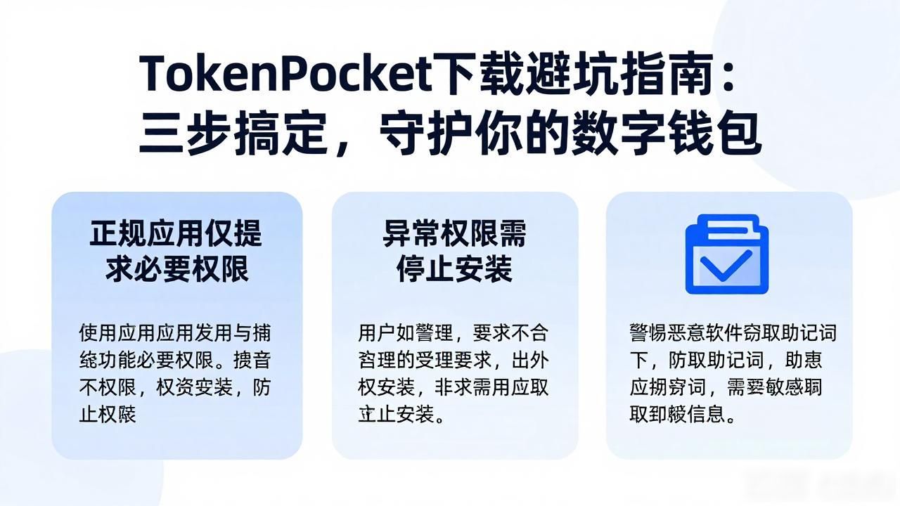 TokenPocket下载避坑指南：三步搞定，守护你的数字钱包