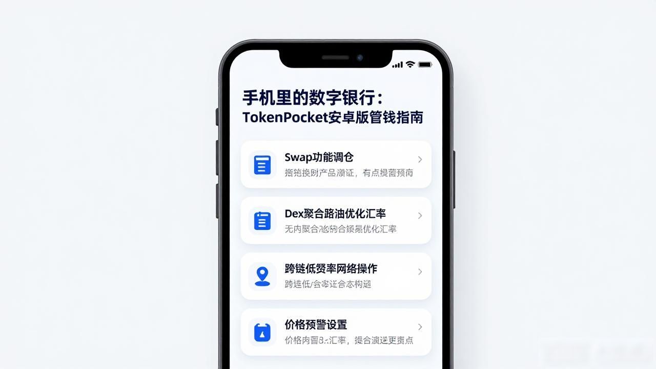 手机里的数字银行：TokenPocket安卓版管钱指南