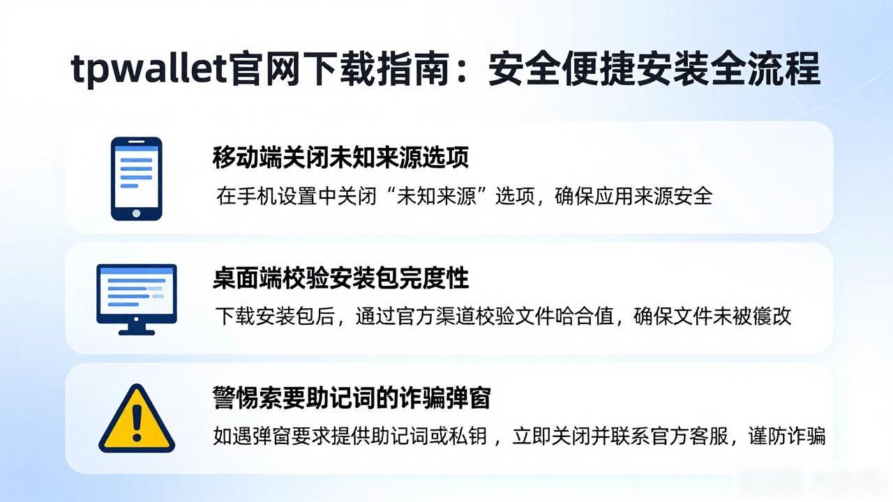 tpwallet官网下载指南：安全便捷安装全流程