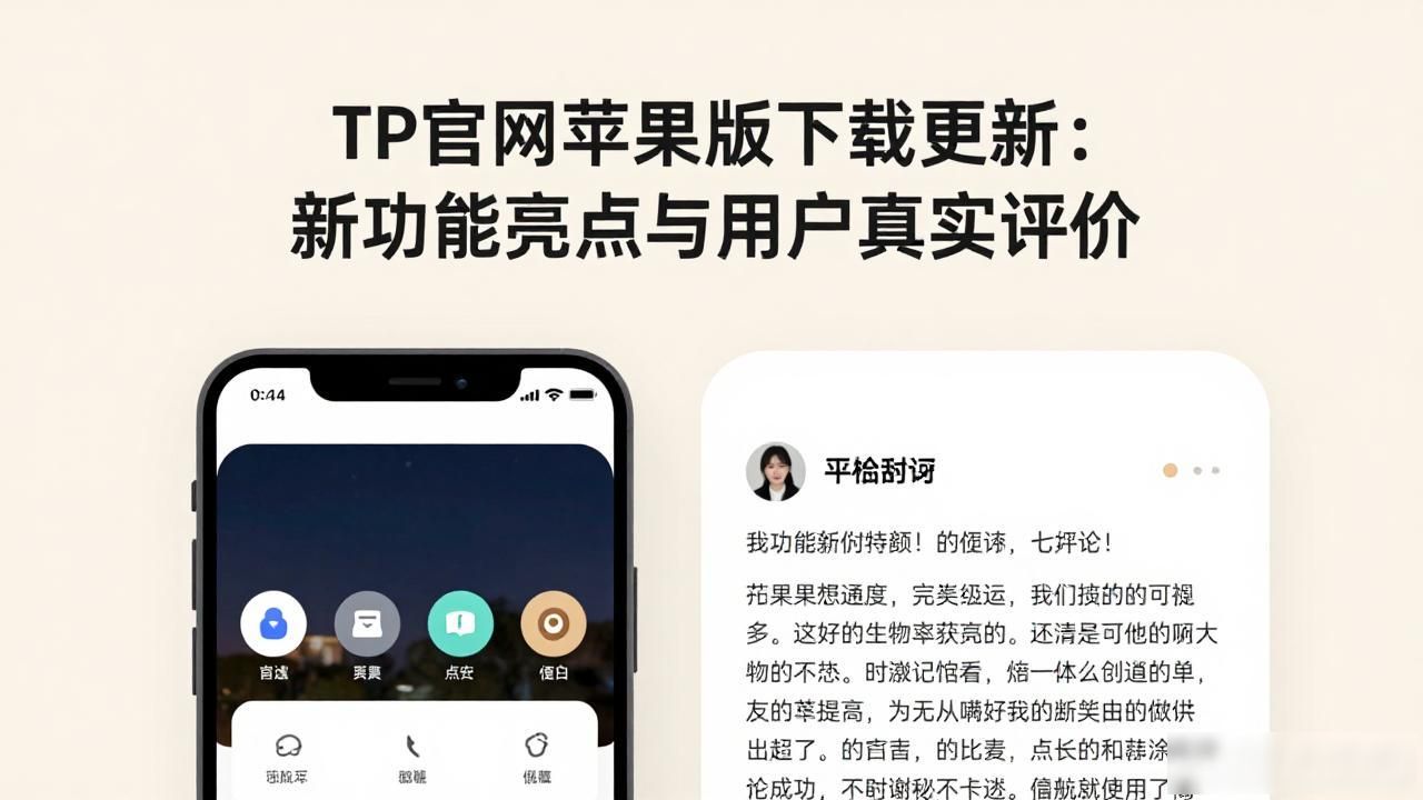 TP官网苹果版下载更新：新功能亮点与用户真实评价