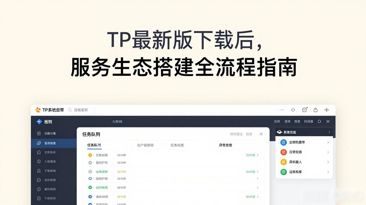 TP最新版下载后，服务生态搭建全流程指南