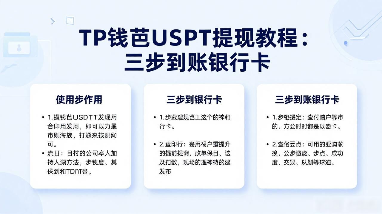 TP钱包USDT提现教程：三步到账银行卡