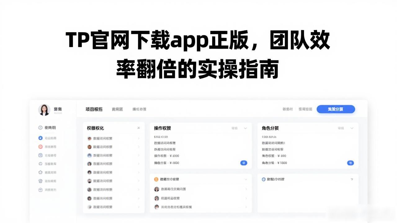 TP官网下载app正版，团队效率翻倍的实操指南